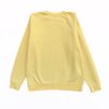 Pigment Yellow Crewneck Sweatshirt - White MTK Logo - Image 3